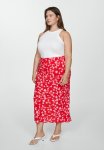 Plus Skirt Bombai - Red