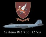 Canberra B12 456. 12 Sqn Mouse Pad