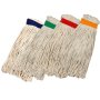 500G Colour Coded Fan Mop Head 38MM Webbing