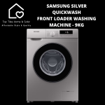 Samsung Silver Quickwash Front Loader Washing Machine - 9KG