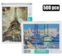 Puzzle Jigsaw Asstd 500PC Jigsaw Puzzles 500 Pieces