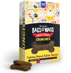 Montego Bags O Wags Crunchies Peanut Butter 1KG