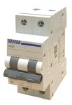 B6-2C16N 16A 2P 6KA C Curve Breaker