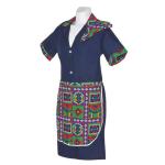 3 Pce Ladies Domestic Overall Set Small