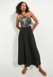 Superbalist Strappy Fit & Flare Maxi Dress - Black