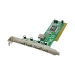 Lindy 4-PORT + 1-INT USB2.0 PCI Card 51063