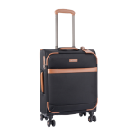 Cellini Monte Carlo Soft 55CM Cabin Spinner - Black - Ys Travel Bags