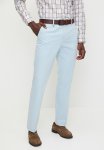 Polo Victor Custom Fit Herringbone Trouser - Light Blue