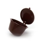 Coffee Accessories Capsule Filter Cup Reusable Dolce Brown