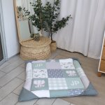 Playmat Elephant Ellie And Leaf Sage Green