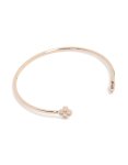 Rose Gold Plated Cubic Zirconia Cross Earrings & Necklace Set