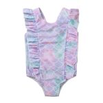 Mermaid Side Frilled Swimsuit 2-3Y