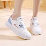 Comfortably Stylish & Lace Up Sport Shoes-letter Patch Color Block Skate Shoes Low Top Lace Up Shoes