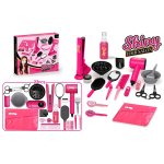 Shiny Hair Salon 22-PIECE Deluxe Pretend Play Hair Styling Set