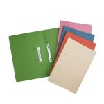 JD1110 Croxley Acc File Foolscap Light Green Each