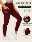 Seamless High-waist Leggings With Pockets - Super Stretchy Blend For Comfortable Fit