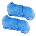 Jtlb 2PCS Bird Cage Cover Birdcage Polyester Mesh Cover Seed Catcher Universal Parrots Cage Accessories S