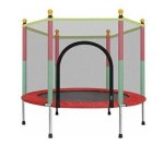 Zs - Kids MINI Trampoline With Enclosure Net