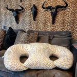 Delicious Monsters Twin Feeding Pillows Mustard Spot