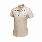 Ladies Kalahari Shirt S S Stone - 3XL