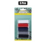 Haberdashery Sewing Thread 5 Asstd 100M