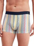 Calida Men's Boxer Brief Soft & Supportive Everyday Underwear Premium Cotton Garnet
