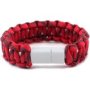 Paracord Bracelet With USB Charger For Samsung - Red