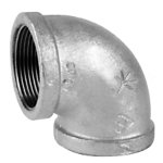 Elbow Galv F f 100MM