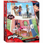 Miraculous 2 In 1 Playset Balcony & Bedroom