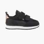 Puma Infants R78 Metallic Sneaker Black - 2