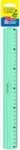 Bantex @school 30CM Pvc Flexible Ruler Single: Blue Or Green