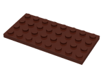 Parts Plate 4 X 8 3035 - Brown