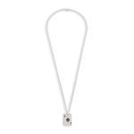 Silver Disk Ace Chain