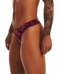 Women's Ua Pure Stretch Thong 3-PACK Printed - Pace Pink XL