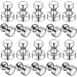 12/20PCS Strong Magnets Fridge Magnet Refrigerator Magnets Small Push Pin Magnets For Whiteboard Fridge Office And Map - Durable