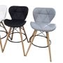 Cozycraft - Butterfly Bar Stool Grey
