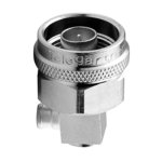 N Angle Plug Solder UT141 RG402