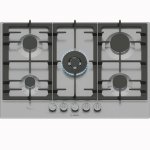 Bosch S S 75CM Gas Hob PCQ7A5I90Z