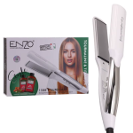 ENZOEN-3217 Professional High-temperature Keratin Treatment Hair Straightener curling Iron - White
