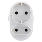 Plug Adaptor 1 X Schucko 1 X 2 Pin