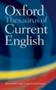 Oxford Thesaurus Of Current English   Paperback 2ND Edition