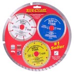 Tork Craft 3PCE Diamond Blades