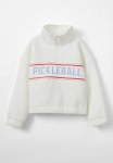 Cotton On Naomi Half Zip Pullover - Vanilla pickleball
