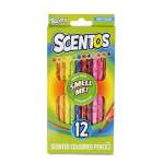 Scented Coloured Pencils 12 Pk