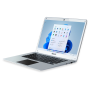 Mecer Mylife Z140C-XPRESS-F1 Notebook – Intel Celeron Dual Core N4020 4GB RAM 128GB Emmc SSD 14" HD Windows 11 – Silver Demo