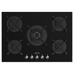Smeg 70 75CM Classic Aesthetic Gas-on-glass Hob – Black