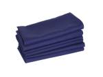 Pure Cotton Napkins Set Of 6 Navy