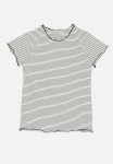 PoP Candy Striped Tee - Black & White