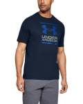 Men's Ua Gl Foundation Short Sleeve T-Shirt - ACADEMY-408 Md