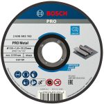 Bosch Disc Cutting Std Metal Str 115X1.6MM
